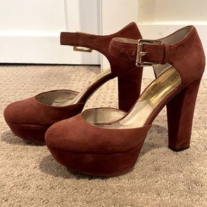 Michael Kors red heels